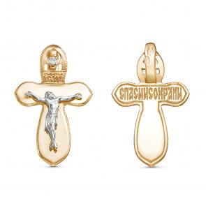 Золотая подвеска GRIGORIEV с бриллиантом Г10-14-0073 фото