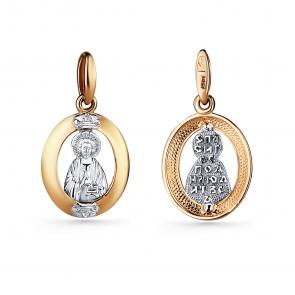 Золотая подвеска GRIGORIEV с бриллиантом Г10-14-0074-Пантелеймон фото