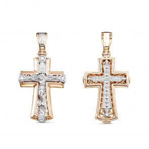 Подвеска из золочёного серебра GRIGORIEV с фианитом Г10-20-0080(с) фото