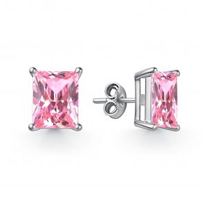 Серебряные серьги GRIGORIEV с фианитом Г12-10-01188-45-00 фото