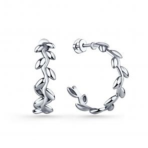 Серебряные серьги GRIGORIEV Г12-10-0849-00-00-2 фото