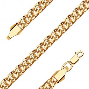 Золотой браслет плетение Бисмарк NOVIKOV ЗБАВ-004 фото