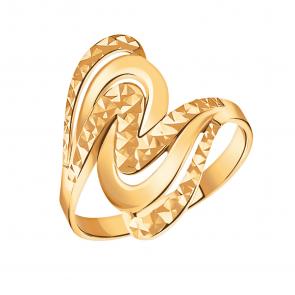Кольцо из золочёного серебра Atoll ЗС10227аз-925 фото