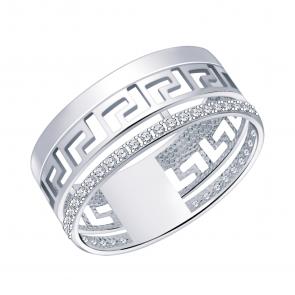 Серебряное кольцо Atoll с фианитом ЗС11251-925 фото