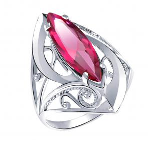 Серебряное кольцо Atoll с фианитом ЗС1549с1-925 фото