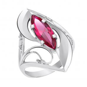 Серебряное кольцо Atoll с фианитом ЗС1666с1-925 фото