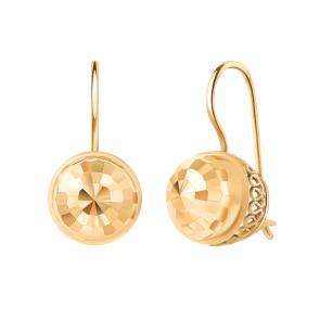 Серьги из золочёного серебра Atoll ЗС2008a-1з-925 фото