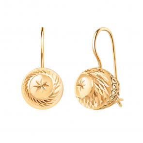 Серьги из золочёного серебра Atoll ЗС2008а-6з-925 фото