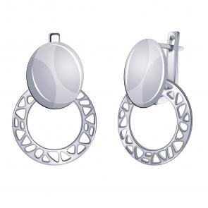 Серебряные серьги-трансформеры Atoll ЗС20988-925 фото