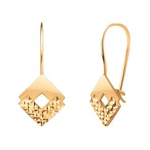 Серьги из золочёного серебра Atoll ЗС22006аз-925 фото