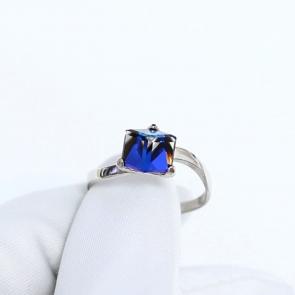 Серебряное кольцо Atoll с ювелирным кристаллом ЗС23К0589Д-45 фото