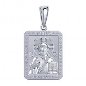 Подвеска-иконка Господь Вседержатель из серебра Atoll ЗС3396-925 фото
