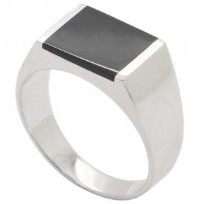 Серебряное кольцо Atoll с эмалью ЗСRA5218 фото