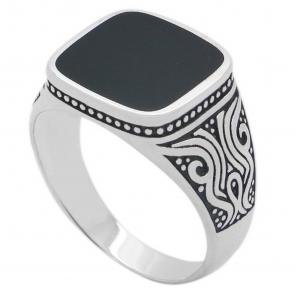 Серебряное кольцо Atoll с эмалью ЗСRA8050 фото