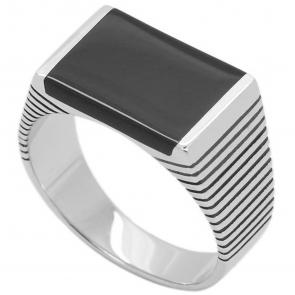 Серебряное кольцо Atoll с эмалью ЗСRA8092 фото