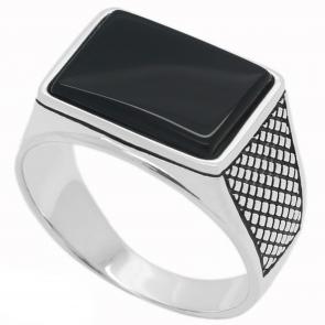 Серебряное кольцо Atoll с агатом ЗСRA8299 фото