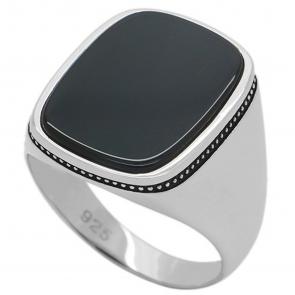 Серебряное кольцо Atoll с агатом ЗСRA8655 фото