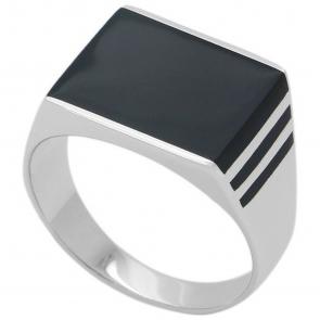 Серебряное кольцо Atoll с эмалью ЗСRA9234 фото