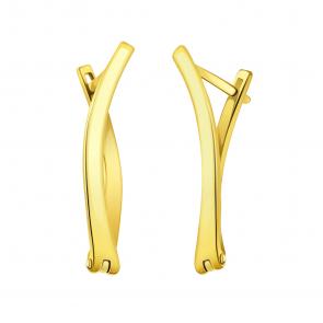 Серьги из лимонного золота Atoll ЗСл20742 фото