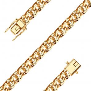 Золотая цепь плетение Бисмарк NOVIKOV ЗЦАК-005 фото