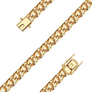 Золотая цепь плетение Бисмарк NOVIKOV ЗЦК-003 фото