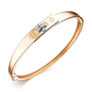 Золотой браслет ЮЗ Корона с фианитом К1-Бр4734 фото