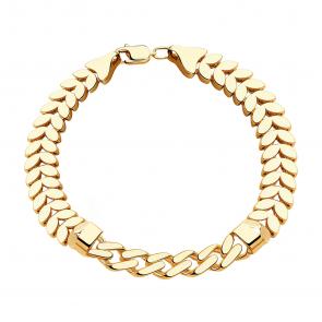 Золотой браслет ЮЗ Корона К1-Бр5355 фото