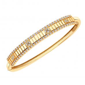 Золотой браслет ЮЗ Корона с фианитом К1-Бр6057 фото