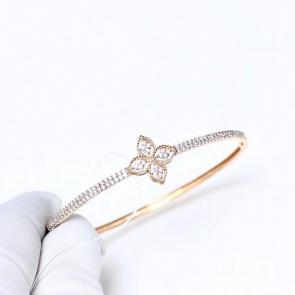 Золотой браслет ЮЗ Корона с фианитом К1-Бр6109 фото