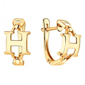 Золотые серьги ЮЗ Корона К1-С4715 фото