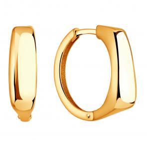 Золотые серьги ЮЗ Корона К1-С5345 фото