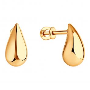 Золотые серьги ЮЗ Корона К1-С5470 фото