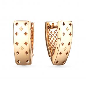 Золотые серьги ЮЗ Корона К1-С5760 фото