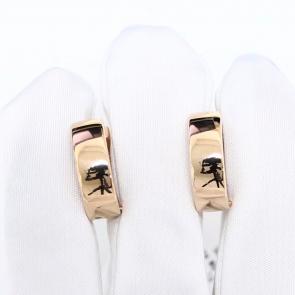 Золотые серьги ЮЗ Корона К1-С5781 фото