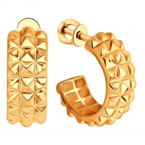 Золотые серьги ЮЗ Корона К1-С5785 фото