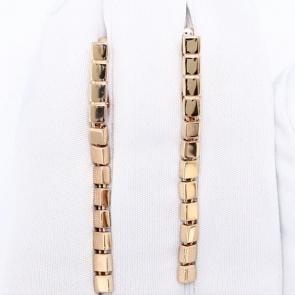 Золотые серьги ЮЗ Корона К1-С5802 фото