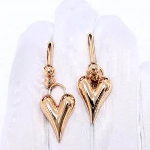 Золотые серьги-трансформеры ЮЗ Корона К1-С5910 фото