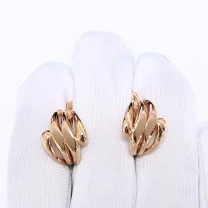 Золотые серьги ЮЗ Корона К1-С5935 фото