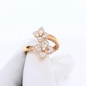 Золотое кольцо ЮЗ Корона с фианитом К1-к5714 фото