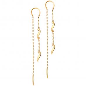 Золотые серьги ЮЗ Корона К1-с4432 фото