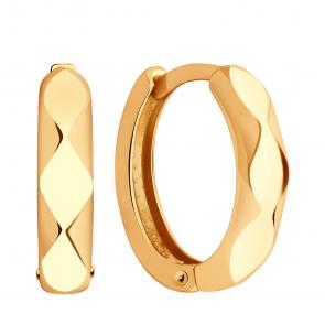 Золотые серьги ЮЗ Корона К1-с4918 фото