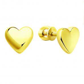 Серьги из лимонного золота ЮЗ Корона К1-с5683л фото