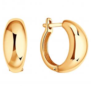 Золотые серьги ЮЗ Корона К1-с5718 фото