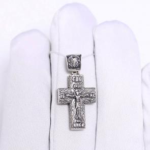 Подвеска из черненого серебра Высоковы 585 КР3Д-28-Ч фото