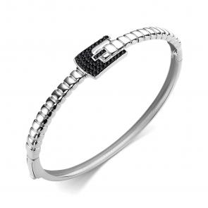 Серебряный браслет ЮЗ Корона с фианитом КС-БРЧ5533 фото