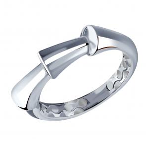 Серебряное кольцо Символ года Змея ЮЗ Корона КС-К6025 фото