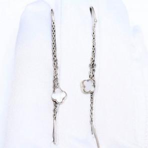 Серебряные серьги ЮЗ Корона с перламутром КС-С5030прV563 фото