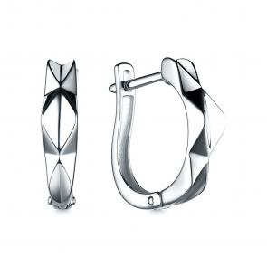 Серебряные серьги ЮЗ Корона КС-С5465 фото