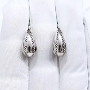 Серебряные серьги ЮЗ Корона КС-С5603 фото