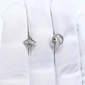 Серебряные серьги ЮЗ Корона с фианитом КС-С5977 фото